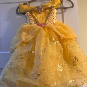Disney Belle costume Yellow Dress with Sequin Details